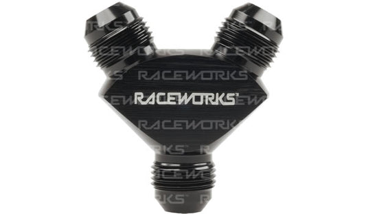 Raceworks AN Flare Y-Block