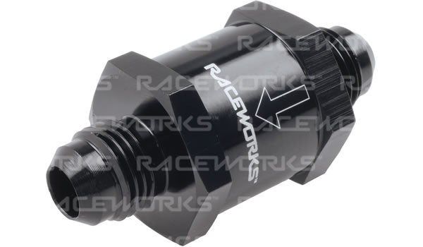 Raceworks AN Male Flare One Way Valve