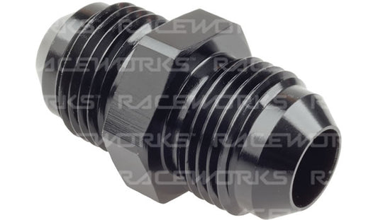 Raceworks AN Male Flare Unions - Straight