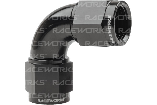 Raceworks Female to Female AN Swivel 90 Degree