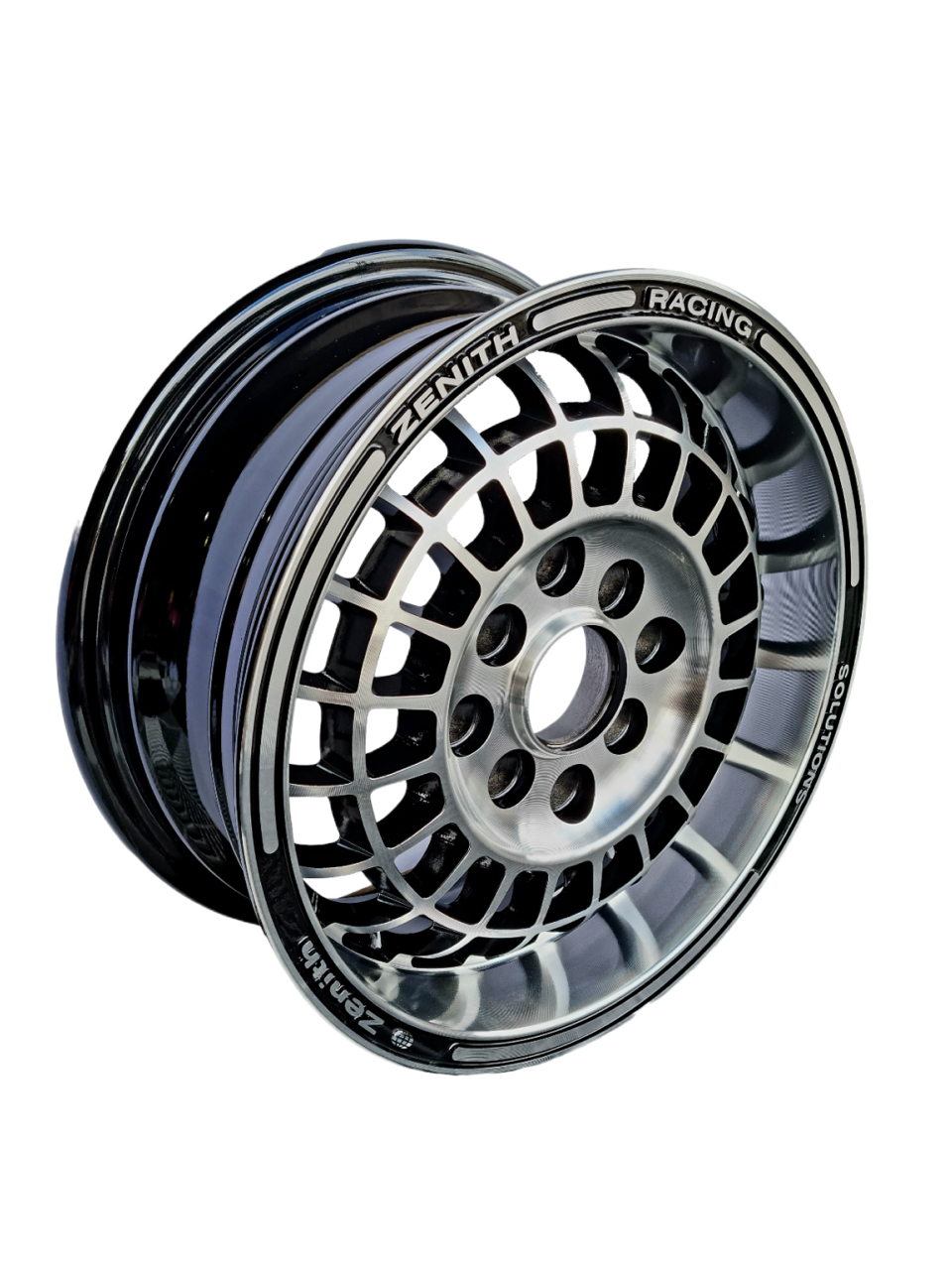 13x5.5 ALLOY RIM - 'DIRT GRID' - by Zenith Alloy Wheels
