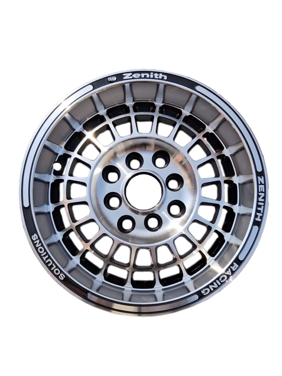 13x5.5 ALLOY RIM - 'DIRT GRID' - by Zenith Alloy Wheels