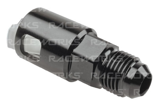 Raceworks AN Male Flare to Female EFI Adapter - Straight