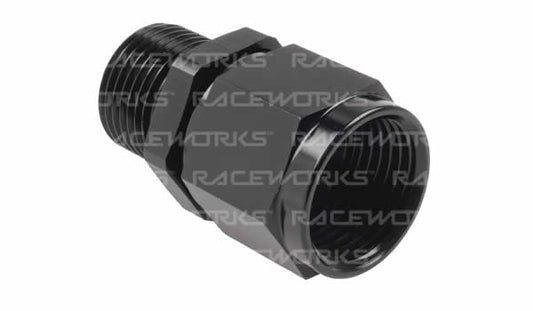 Raceworks AN Female Swivel to Metric Male