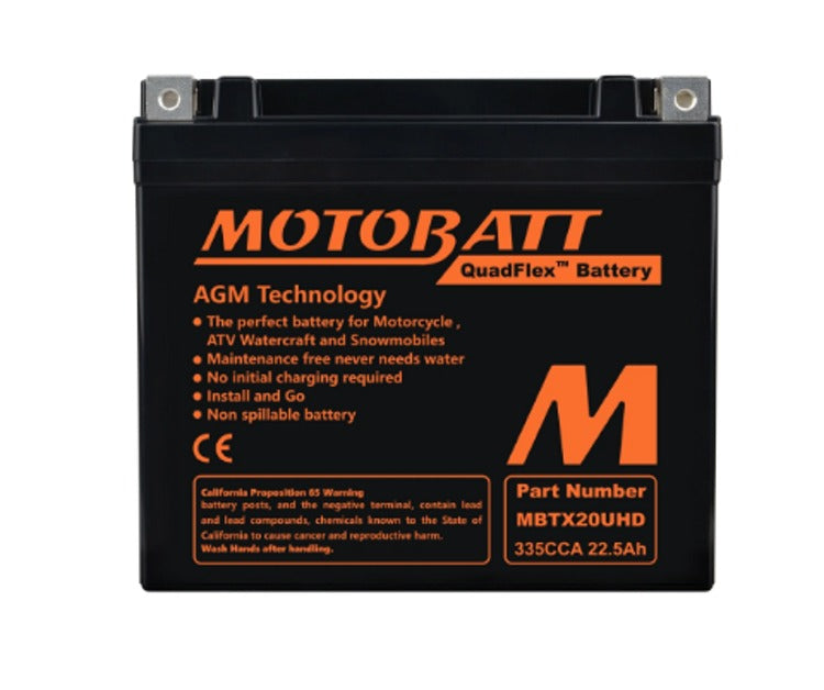 Motobatt MBTX20UHD racecar battery