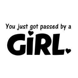 Sticker - Passed by a Girl