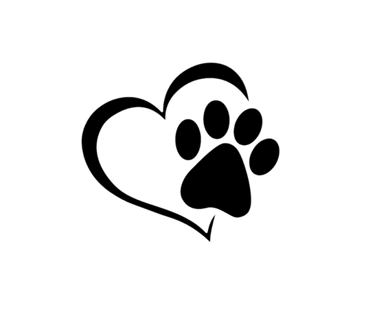 Sticker - Paw & Heart