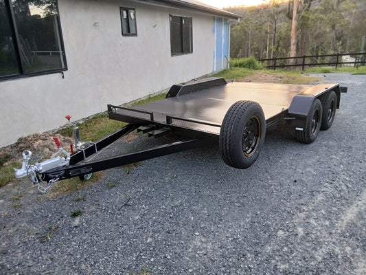 Brand New 2T Car Trailer – Perfect for Junior Sedans or Excel racecars – Ready NOW!