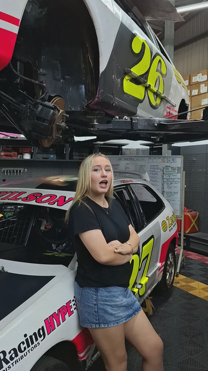 ALLOY RIM - 13x5.5 - 'DIRT GRID' - by Zenith Alloy Wheels - The Ultimate wheel for Junior Speedway Sedans