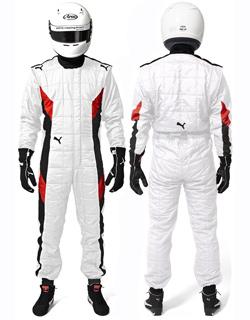 PUMA RACE SUIT PODIO WHITE XXXL