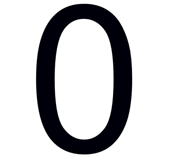 Sticker - Roof Number