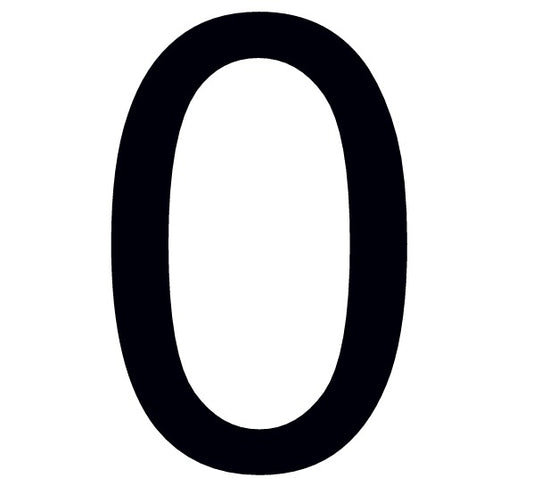 Sticker - Roof Number