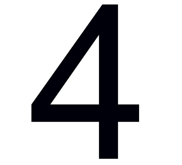 Sticker - Roof Number