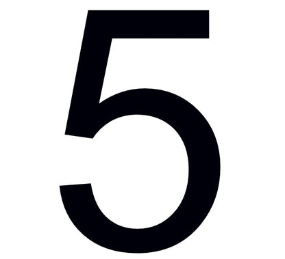 Sticker - Roof Number