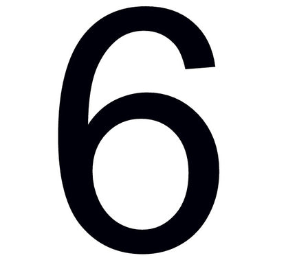 Sticker - Roof Number