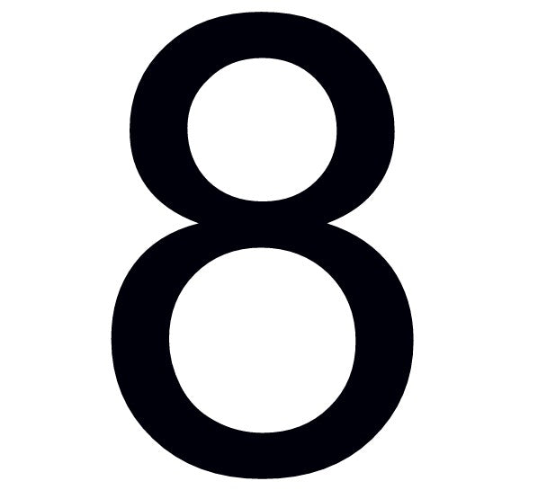 Sticker - Roof Number