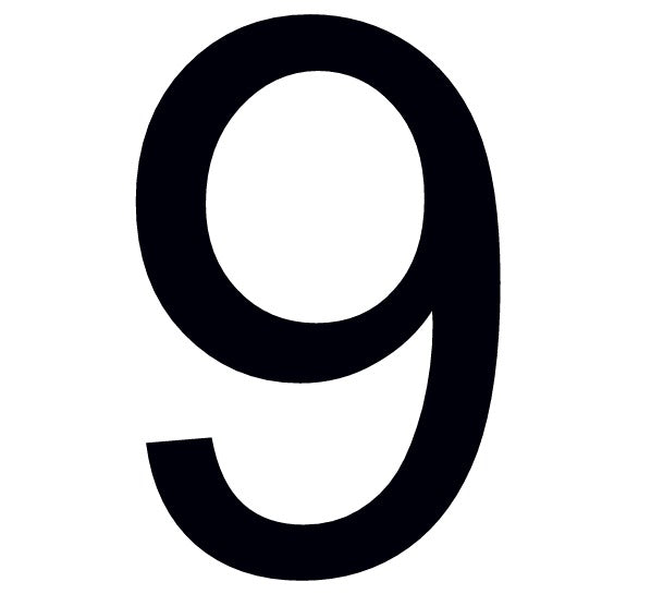 Sticker - Roof Number