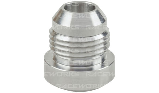 Raceworks AN Male Flare Weld On Aluminium - Stepped