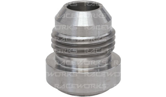 Raceworks AN Male Flare Weld On Stainless Steel